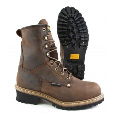 double h lace up work boots